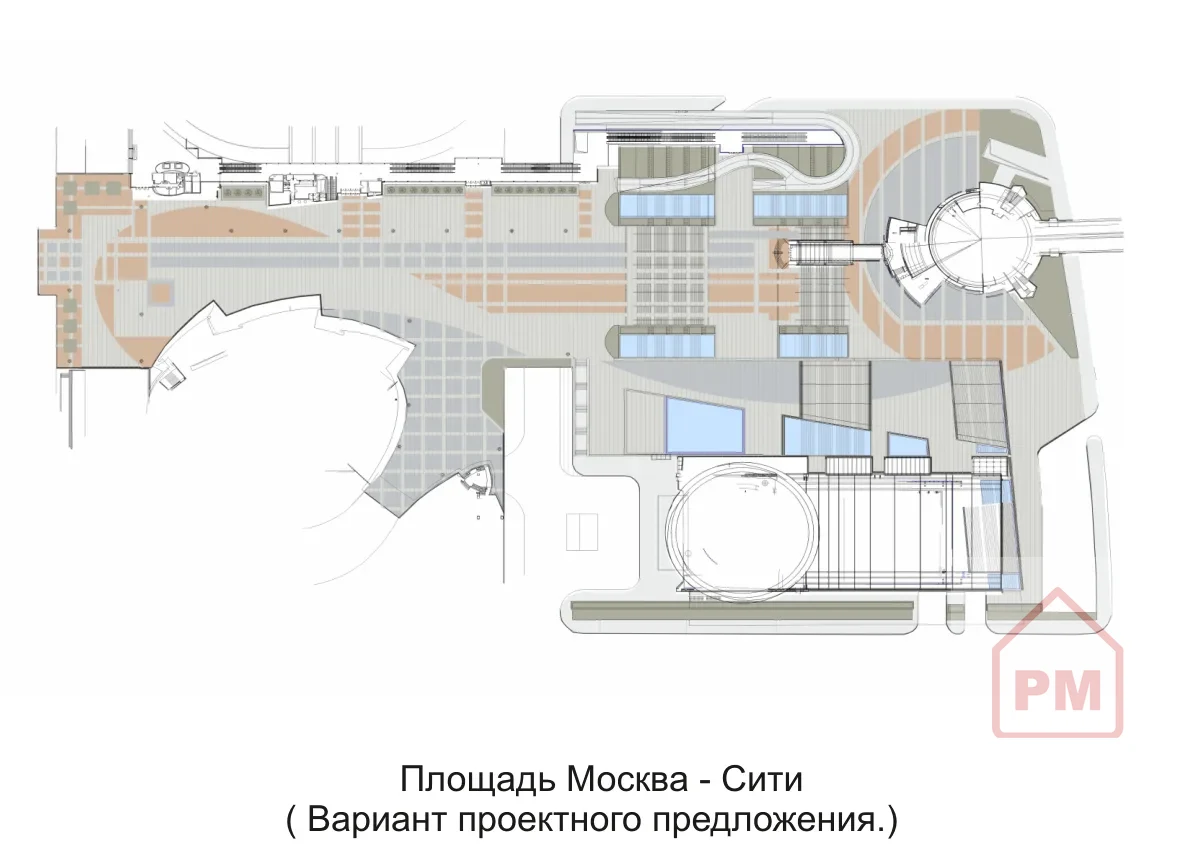 Площадь Москва-Сити