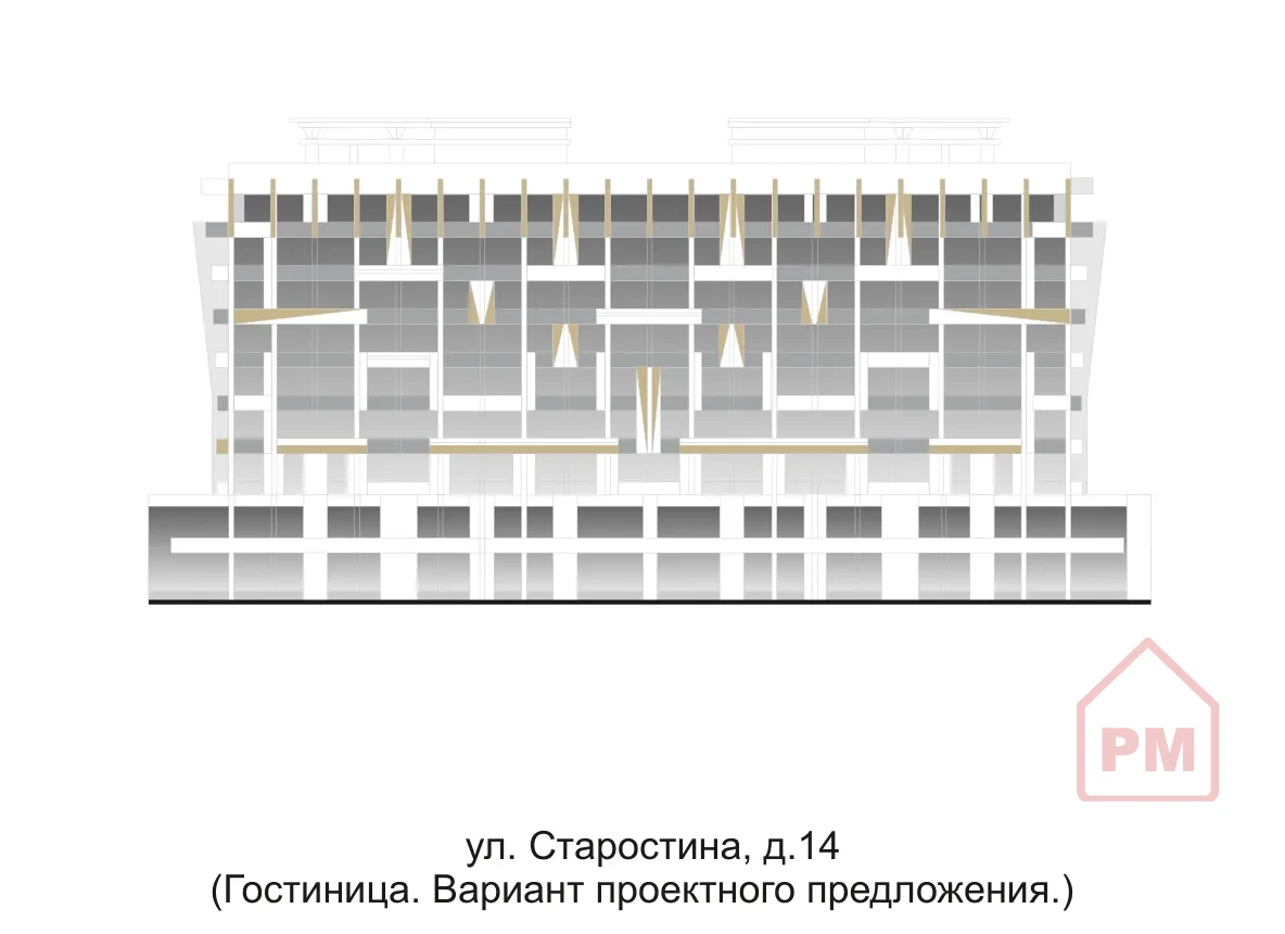 ул. Старостина, д.14 · Гостиница